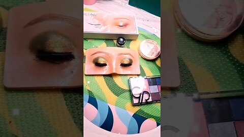 eye makeup look #ytshorts #mehsimcreations #youtubeshorts #makeuppracticeboard #shortsfeed