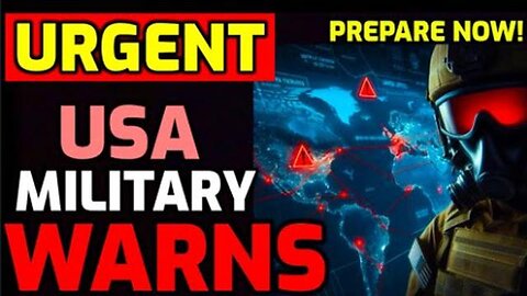 ⚠️ EMERGENCY!! ⚠️ US Military WARNS AMERICANS - 90% of PEOPLE are NOT PREPARED FOR THIS!!