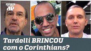 Não vem mais! Tardelli BRINCOU com o Corinthians? Veja debate!