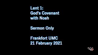 Lent 1: God's Covenant with Noah