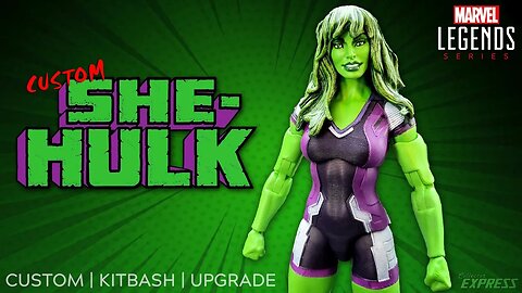Custom Marvel Legends She-Hulk | Jennifer Walters | Comic Version | 616 | Disney+