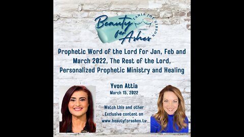 YVON ATTIA: KEY PROPHETIC WORDS & SPECIFIC HEALING - IS IT FOR YOU!?