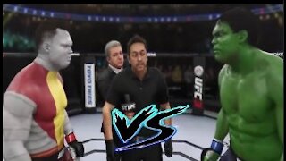 Colossus vs. Hulk I UFC EA Sports