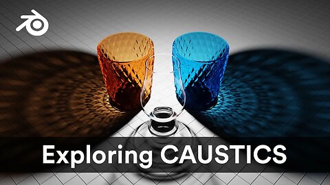 Exploring CAUSTICS in Blender 3D! How to achieve GOOD results!