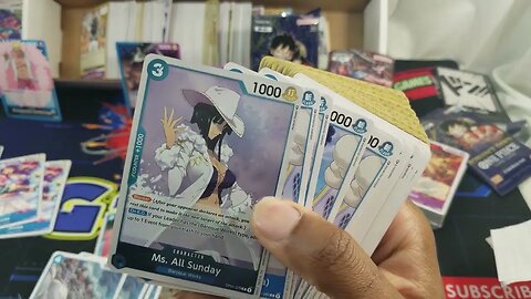 One Piece Card Game | adding blue Deck Construction