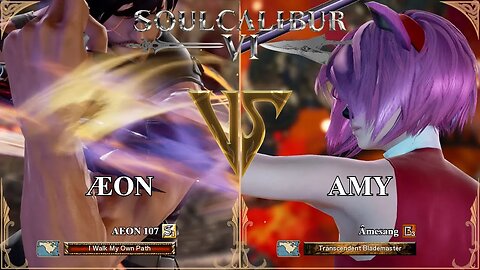 SoulCalibur VI — AEON 107 (Aeon) VS Amesang (Amy) | Xbox Series X Ranked