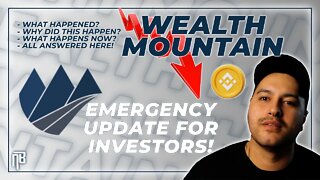 Wealth Mountain TVL Drained | V2 Contract Preparations In Play? #DeFi #crypto #wealthmountain