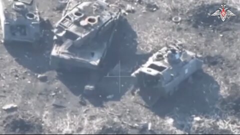 Russian UAV team detects and eliminates AFU militants hiding under hit Leopard tank