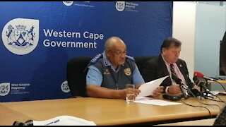 SOUTH AFRICA - Cape Town - Easter Weekend Road Safety Briefing (Video) (Vqe)
