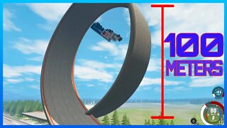 TruckFails | Trucks vs giant 100 meter Vertical LOOP #227 | BeamNG.Drive |TrucksFails