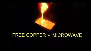 Free Copper - Copper Bar from a Microwave Oven