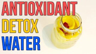 Detox Water - Antioxidant Lemon Water In The Morning