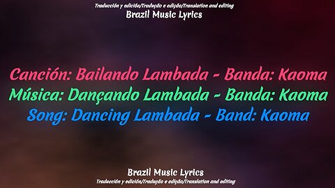 Brazilian Music: Dancing Lambada - Band: Kaoma