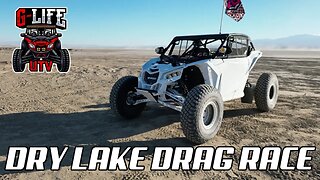 Thanksgiving BIG TURBO X3 Dry Lake DRAG RACING - EP 308