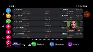 ao vivo Mercado de criptomoedas. Análises e regulamentação