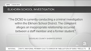 Douglas County Sheriff's Office: "Inappropriate relationship" between staff and former student