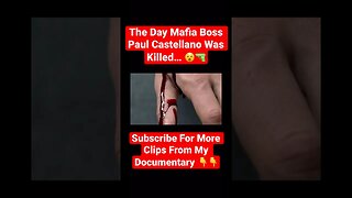 The Day Mafia Boss Paul Castellano Was Killed… 😵🔫 #johngotti #sammythebull #johnalite #crime
