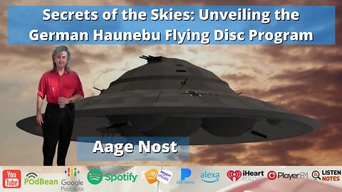 Secrets of the Skies: Unveiling the German Haunebu Flying Disc Program