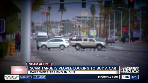 Warning against car sale scam
