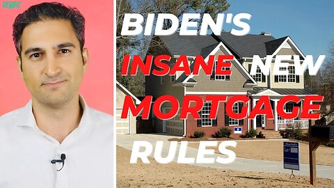 GOOD CREDIT SCORE? BIDEN WANTS YOU TO PAY FOR SOMEONE ELSE'S MORTGAGE