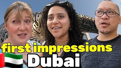 Foreigners first impressions of DUBAI 🇦🇪 (street interviews) their answers will surprise you
