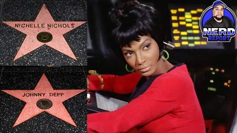 Honoring Nichelle Nichols +Visiting Depp's Star in Hollywood