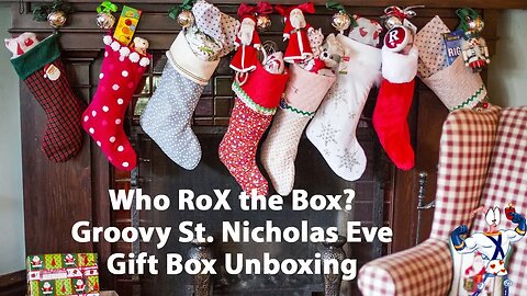 Who RoX The Box - We Get Some GROOVY Gifts for Saint Nicholas 2018 Fan Mail Gift Box Unboxing