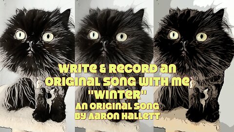 Write & Record an Original Song With Me "Winter" an Original Song by Aaron Hallett