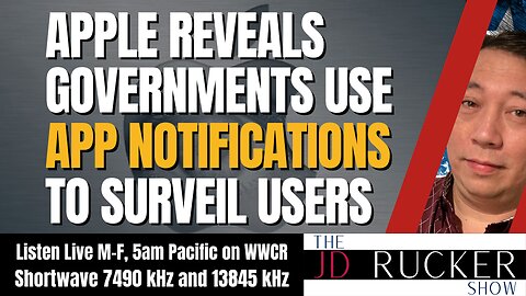 Apple Reveals Governments Use App Notifications to Surveil Users
