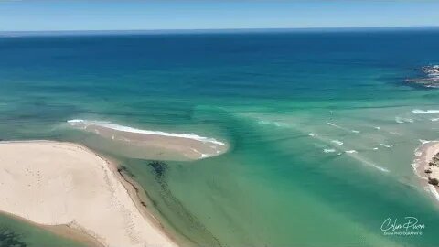 Coota Lake and Mouth 27 December 2022 4k drone