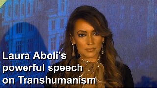Laura Aboli's powerful speech on Transhumanism. Better Way Conference, June 3, 2023