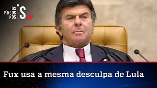 Fux se inspira em Lula para justificar impopularidade e cancelamento de palestra