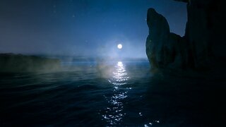 Soothing Night Seascape: ASMR Ocean Waves to Calm your Mind Instantly for Deep Sleep