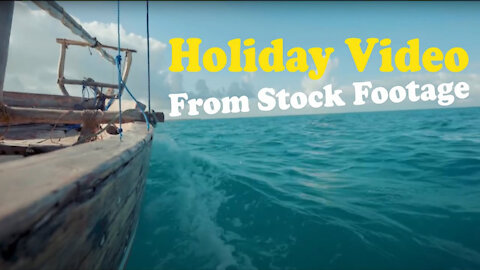 Stock Footage Turned Holiday Video