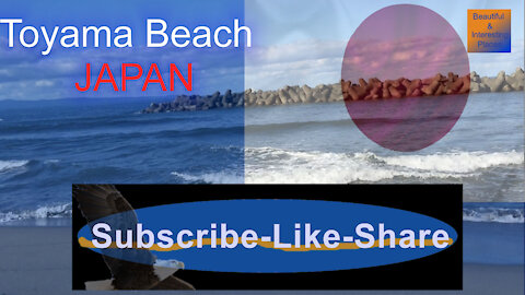 Experience Japan at Toyama beach