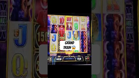 OMG 😱 SUPER RARE HAYWIRE GRAND TRAIN 🚂 #casino #jackpot #slot