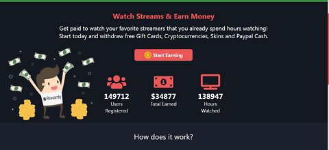 Rewardy Pays You To Watch Streamers With Instant Withdrawals At Payeer FaucetPay And PayPal Cash