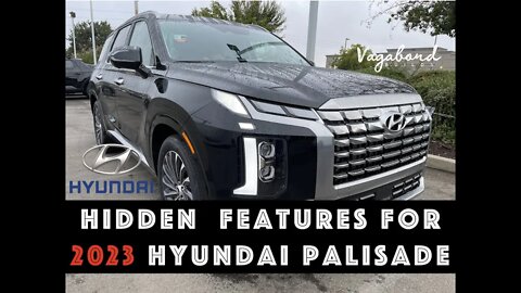 2023 - Best Hidden Features for Hyundai Palisade Calligraphy