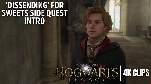 Retrieving Garreth Weasley's Dissending For Sweets Side Quest | Hogwarts Legacy 4K Clips