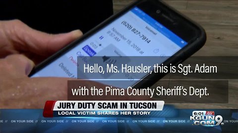 Realistic Jury Duty Scam: Savvy Tucson health professional falls prey to con artist.