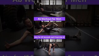 Incredible Ab Workout for Men.