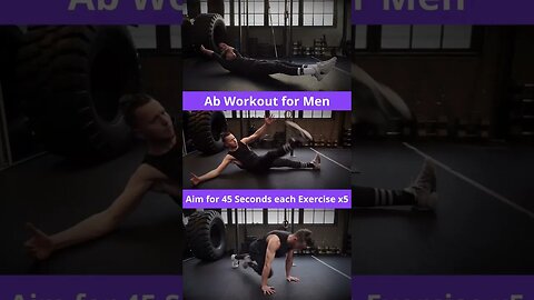 Incredible Ab Workout for Men.