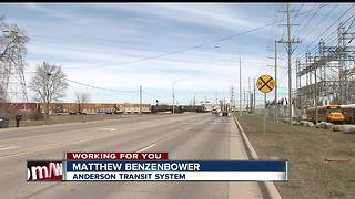 Bus drivers for Anderson Community Schools say stopped trains are delaying buses
