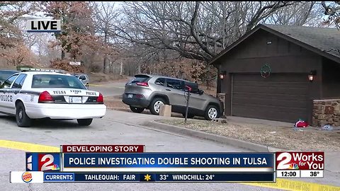 Police investigate Tulsa double shooting