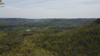 2K Aerial drone footage of the Pinnacles in Berea, KY