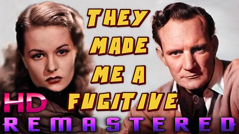 They Made Me a Fugitive - FREE MOVIE - HD REMASTERED - Crime Film - Starring Trevor Howard