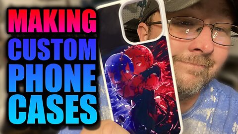 Making a Custom iPhone 13 Pro Case - Easy Sublimation Item