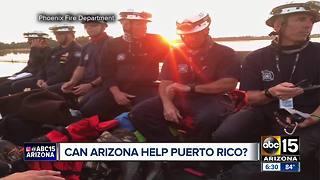 Arizona ready to deploy aide to Puerto Rico if called