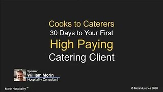 How To Start A Catering Business - Free Training