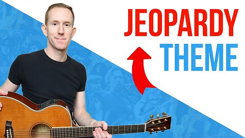 Jeopardy Theme ★ Guitar Lesson - Easy Tutorial [with tab]